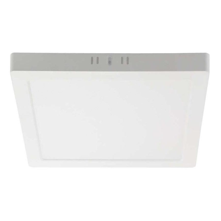 LED Плафониера LED/12W/230V 4000K 16,7x16,7 см бял