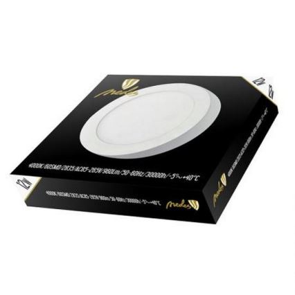 LED Плафониера LED/12W/230V 4000K Ø 17,2 см