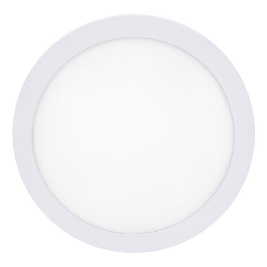 LED Плафониера LED/12W/230V 4200K Ø 16 cm бял