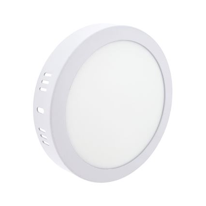 LED Плафониера LED/12W/230V 4200K Ø 16 cm бял