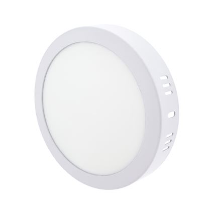 LED Плафониера LED/12W/230V 4200K Ø 16 cm бял