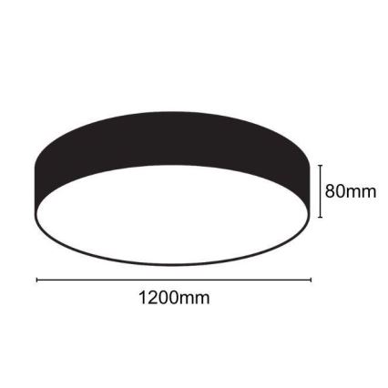 LED Плафониера LED/150W/230V 4000K Ø 120 см