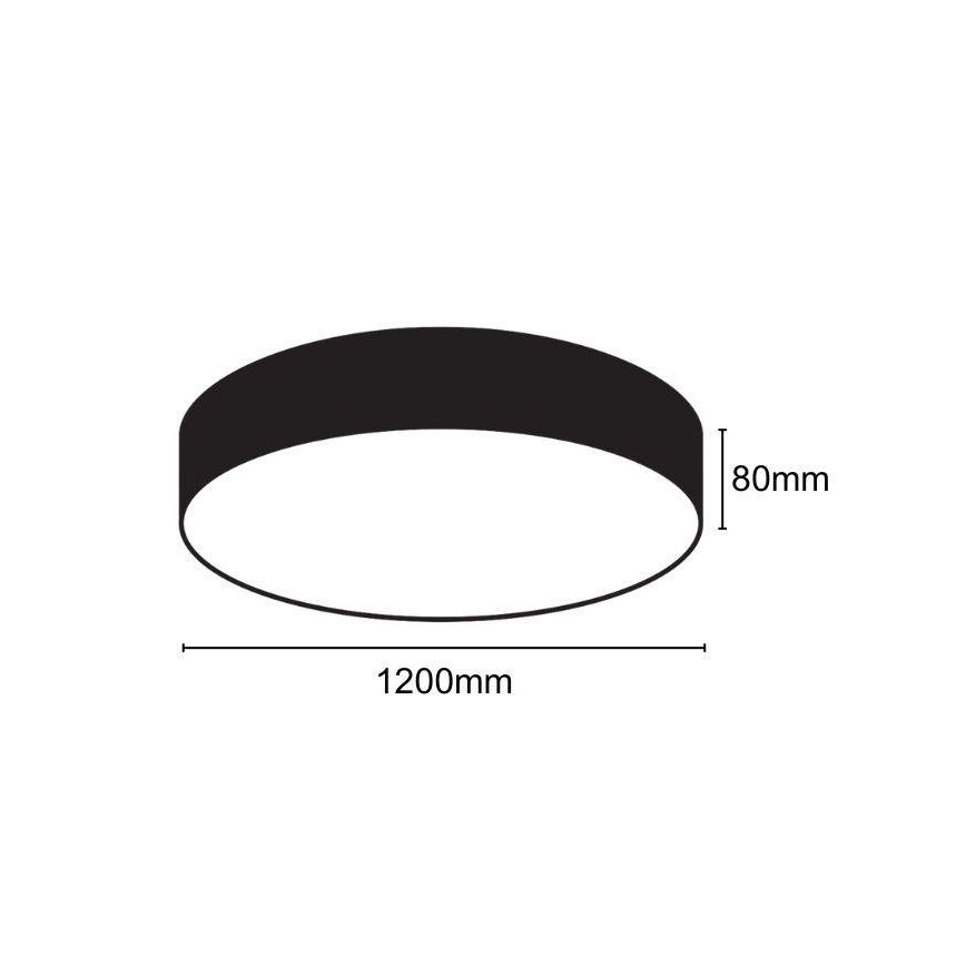 LED Плафониера LED/150W/230V 4000K Ø 120 см