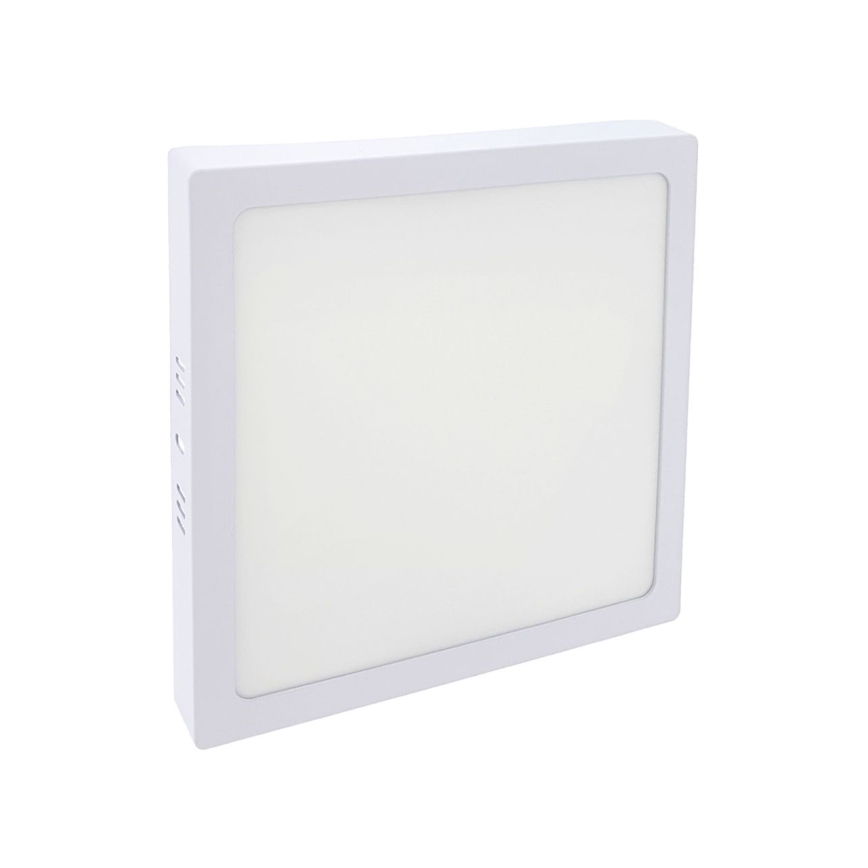 LED Плафониера LED/18W/230V 2700K 21x21 cm бял