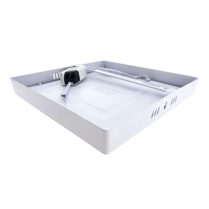 LED Плафониера LED/18W/230V 2700K 21x21 cm бял