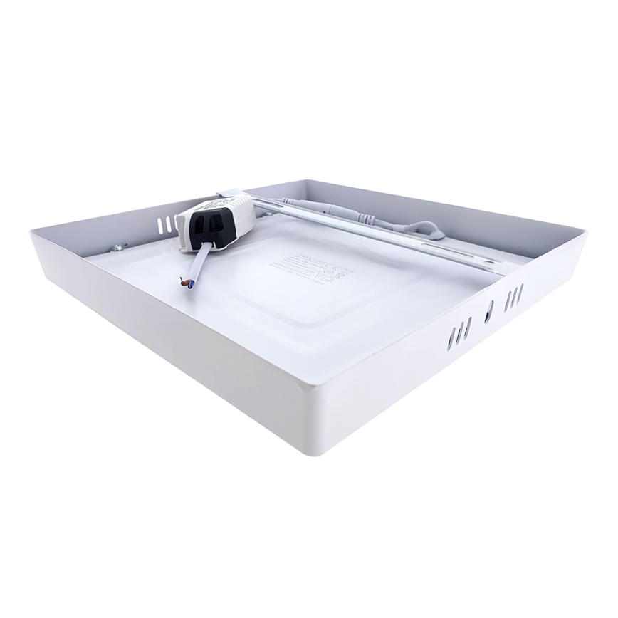 LED Плафониера LED/18W/230V 2700K 21x21 cm бял