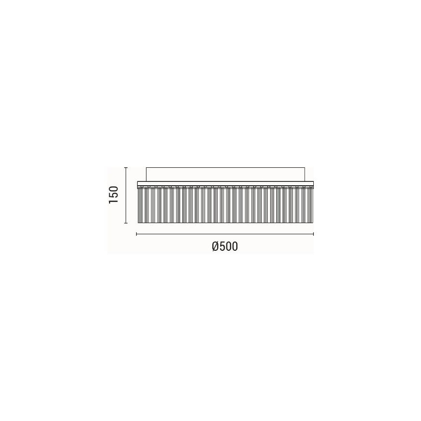 LED Плафониера LED/18W/230V 3000K
