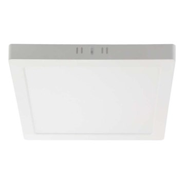 LED Плафониера LED/18W/230V 4000K 21,4x,21,4 см бял