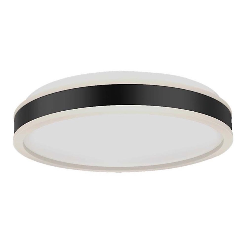 LED Плафониера LED/18W/230V 4000K Ø 35 см черен