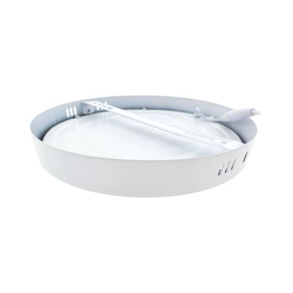 LED Плафониера LED/18W/230V 4200K Ø 21 cm бял