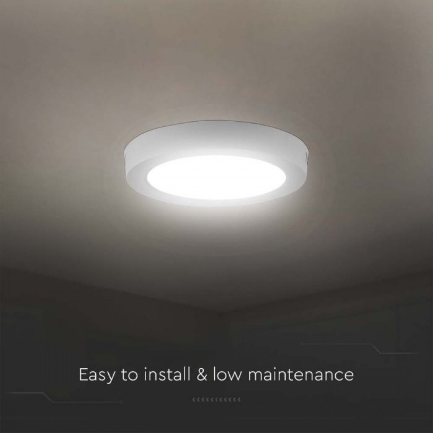LED Плафониера LED/18W/230V 6500K Ø 21,6 см