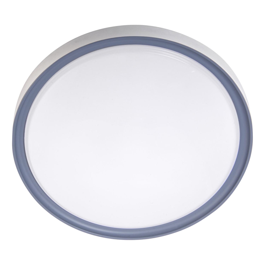 LED Плафониера LED/18W/230V Ø 30 см бял/сив