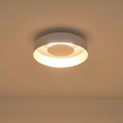LED Плафониера LED/20W/230V 3000K бял