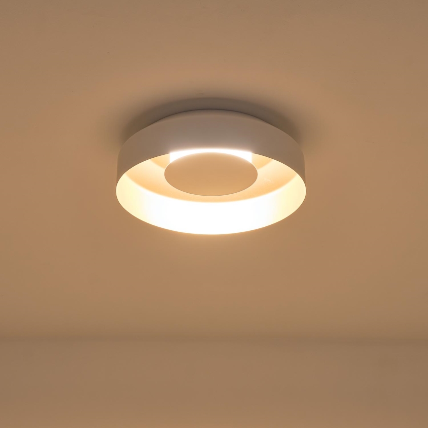 LED Плафониера LED/20W/230V 3000K бял