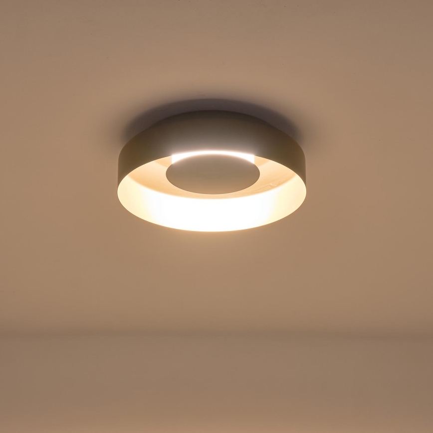 LED Плафониера LED/20W/230V 3000K черен