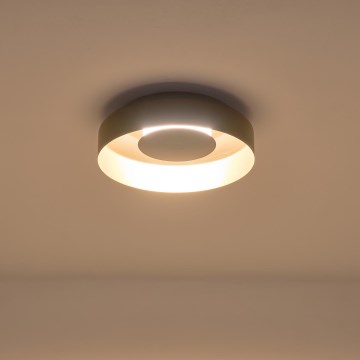 LED Плафониера LED/20W/230V 3000K черен