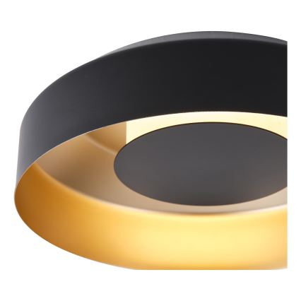 LED Плафониера LED/20W/230V 3000K черен