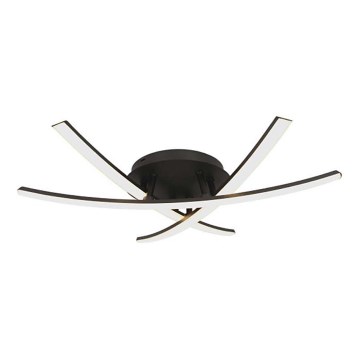 LED Плафониера LED/20W/230V 3000K черен