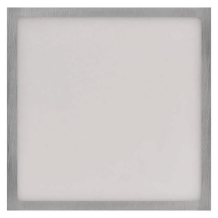 LED Плафониера NEXXO LED/21W/230 3000/3500/4000K 22,5x22,5 см матов хром