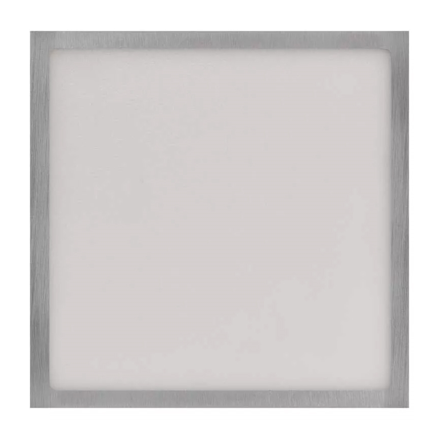 LED Плафониера NEXXO LED/21W/230 3000/3500/4000K 22,5x22,5 см матов хром