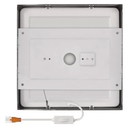 LED Плафониера NEXXO LED/21W/230 3000/3500/4000K 22,5x22,5 см матов хром