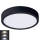 LED Плафониера LED/24W/230V 3000/4000/6000K черен кръгъл