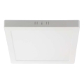 LED Плафониера LED/24W/230V 3000K 28,7x28,7 см бял