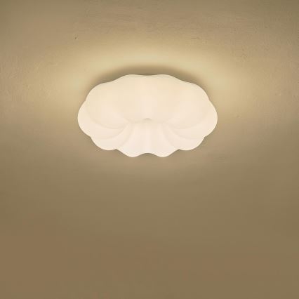 LED Плафониера LED/24W/230V 3000K черен Ø 43 см