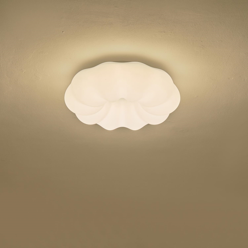 LED Плафониера LED/24W/230V 3000K черен Ø 43 см