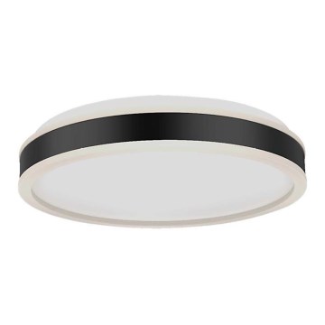 LED Плафониера LED/24W/230V 4000K черен