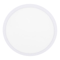 LED Плафониера LED/24W/230V 4200K Ø 28,5 cm бял