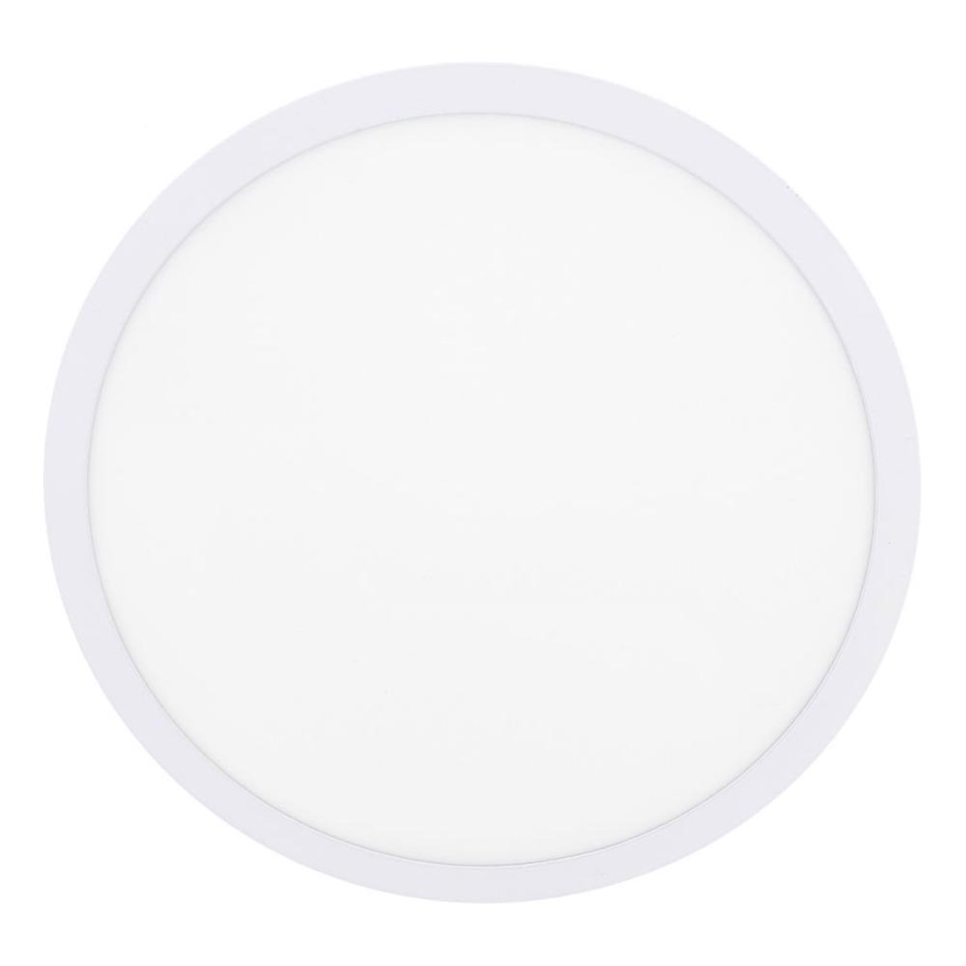 LED Плафониера LED/24W/230V 4200K Ø 28,5 cm бял