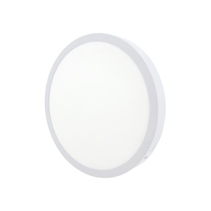 LED Плафониера LED/24W/230V 4200K Ø 28,5 cm бял