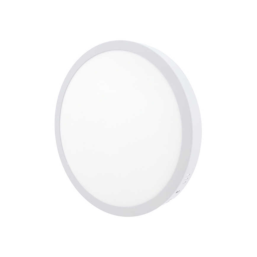 LED Плафониера LED/24W/230V 4200K Ø 28,5 cm бял
