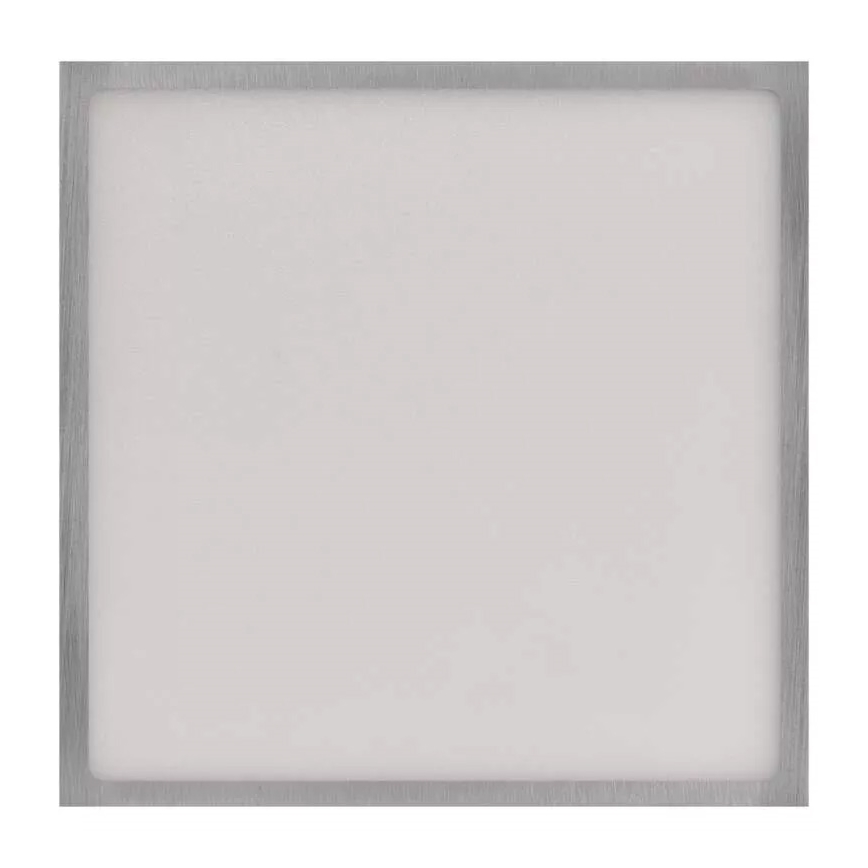 LED Плафониера NEXXO LED/28,5W/230V 3000/3500/4000K 30x30 см матов хром