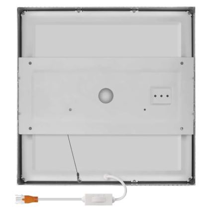 LED Плафониера NEXXO LED/28,5W/230V 3000/3500/4000K 30x30 см матов хром
