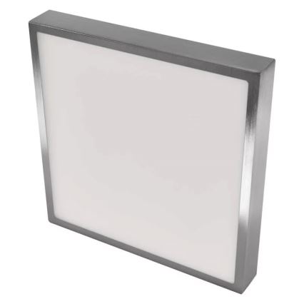 LED Плафониера NEXXO LED/28,5W/230V 3000/3500/4000K 30x30 см матов хром