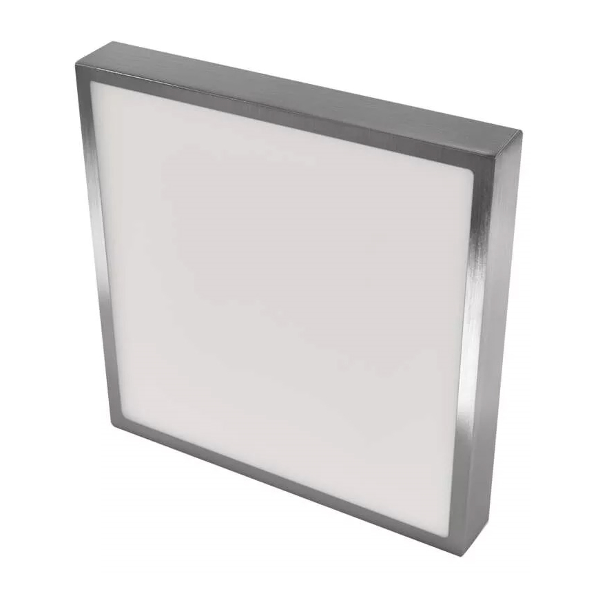 LED Плафониера NEXXO LED/28,5W/230V 3000/3500/4000K 30x30 см матов хром