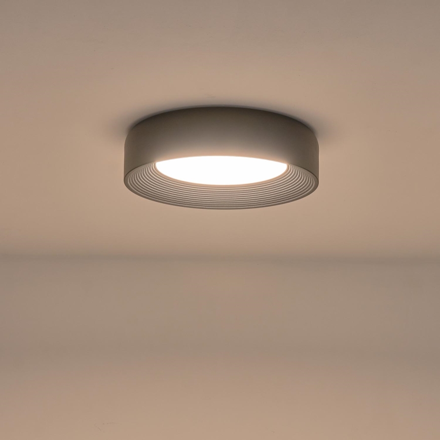 LED Плафониера LED/30W/230V 3000K черен Ø 40 см