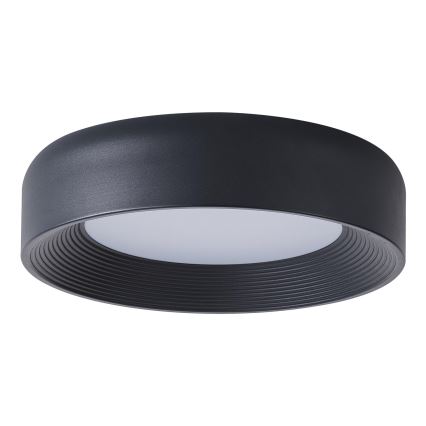 LED Плафониера LED/30W/230V 3000K черен Ø 40 см
