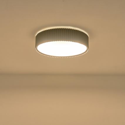 LED Плафониера LED/30W/230V 3000K черен Ø 46 см