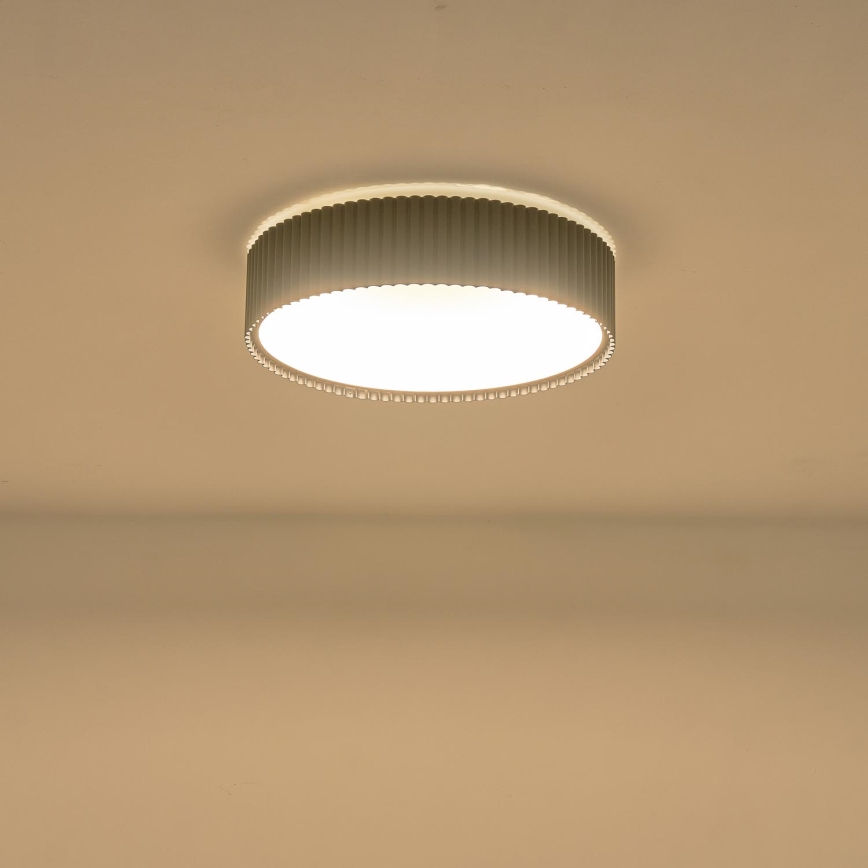 LED Плафониера LED/30W/230V 3000K черен Ø 46 см