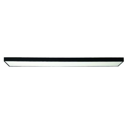 LED Плафониера LED/32W/230V 4000K 120x13 см черен