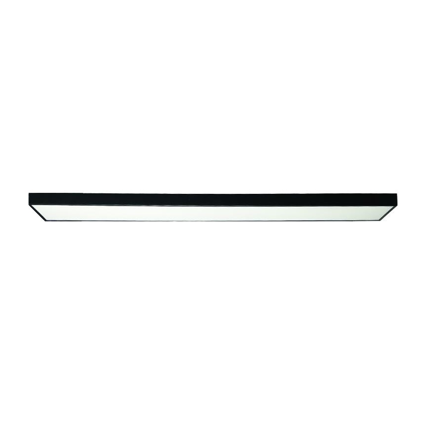 LED Плафониера LED/32W/230V 4000K 120x13 см черен