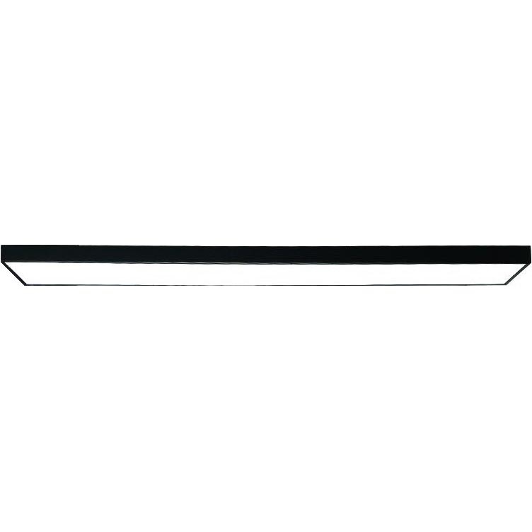 LED Плафониера LED/32W/230V 4000K 120x13 см черен