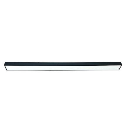 LED Плафониера LED/32W/230V 4000K 120x7 см черен