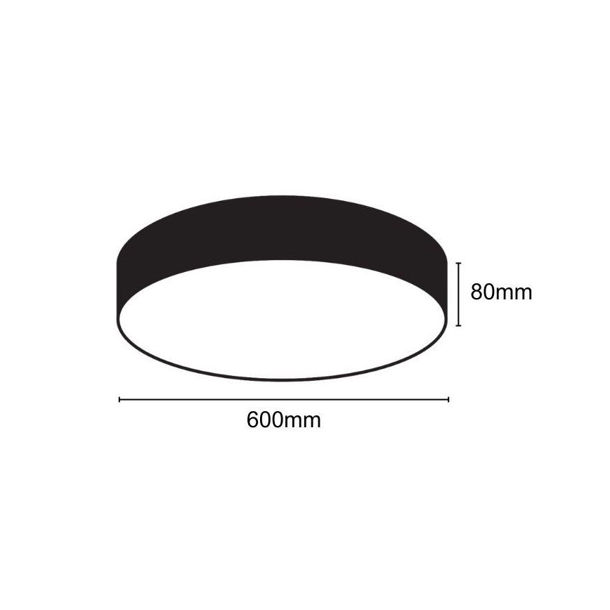 LED Плафониера LED/35W/230V 4000K Ø 60 см