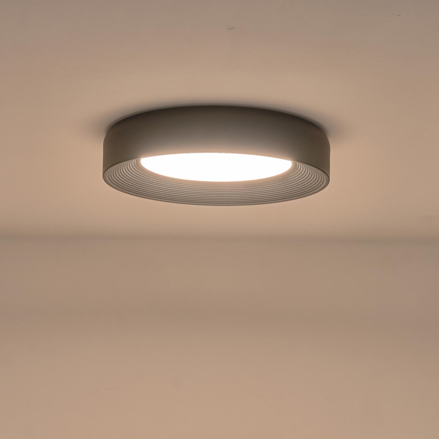 LED Плафониера LED/40W/230V 3000K черен Ø 50 см