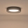 LED Плафониера LED/40W/230V 3000K черен Ø 50 см