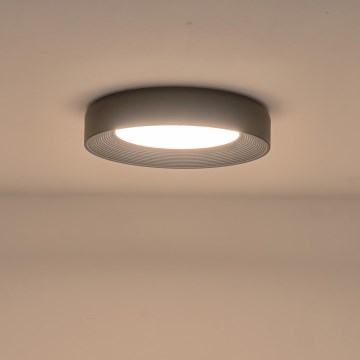 LED Плафониера LED/40W/230V 3000K черен Ø 50 см